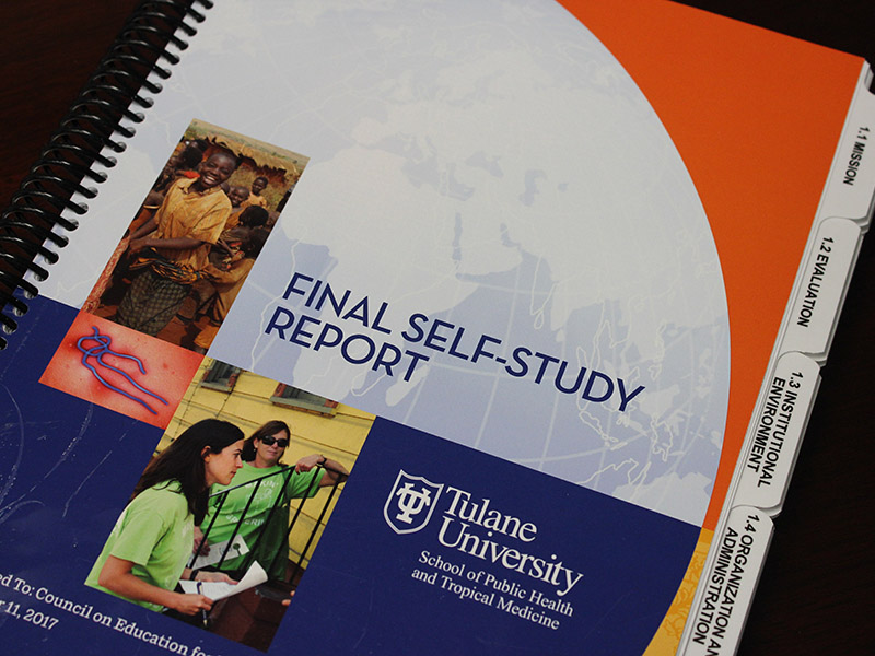 CEPH 2017 Self-Study for Tulane SPHTM