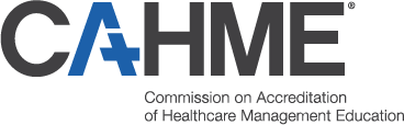 Commission on Accreditation of Healthcare Management Education logo