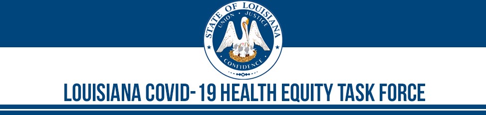 COVID-19 Health Equity Task Force Banner