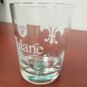 Image of Tulane SPHTM cocktail glass