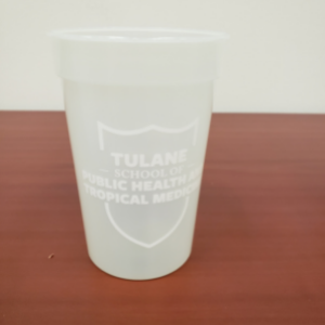 Image of Tulane SPHTM color-changing cup