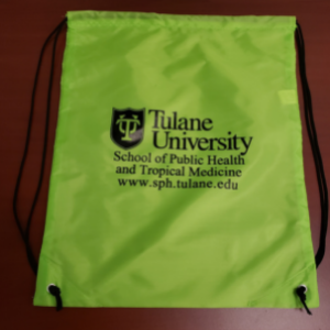 Image of Tulane SPHTM drawstring bag