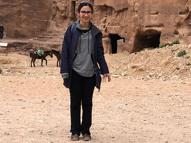 Rimawi visiting Petra.