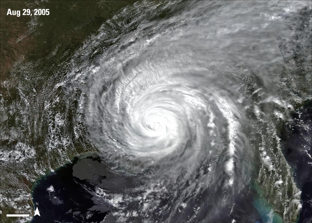 Hurricane Katrina August 29, 2005 Aerial Photo
