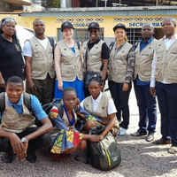 Public Health staff in the Democratic Republic of Congo, including many DRC nationals