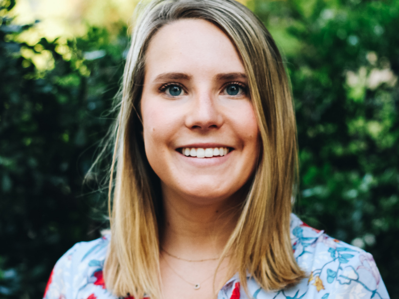 Kendall Keller, smiling, headshot