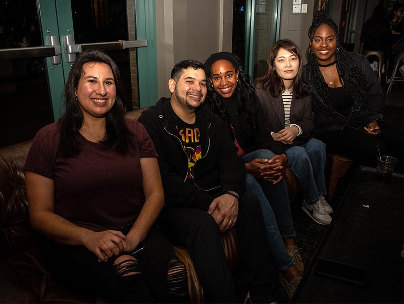 Student Organizations | Tulane School of Public Health and Tropical Medicine Group of SPH grad students enjoying a night at Fulton Alley Bowling