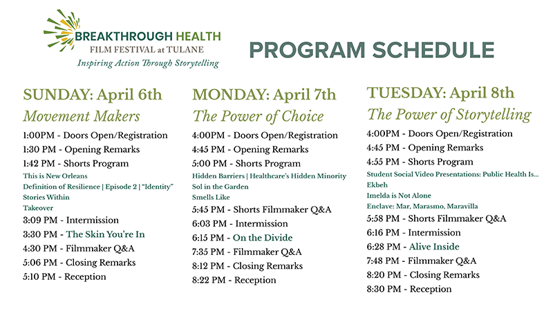 Breakthrough festival schedule thumbnail image that links to a PDF of the schedule for downloading