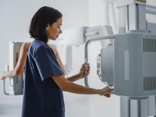 Mammogram machine
