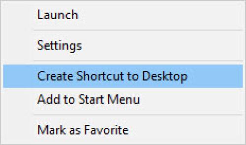 Adding VM Ware to Computer Descriptive image showing how to add shortcut to desktop