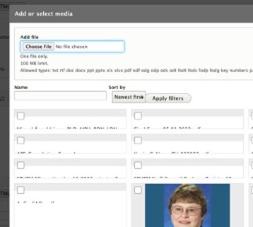 How to Create a Faculty Web Page | School of Public Health and Tropical Medicine Drupal 9 weird event cv image