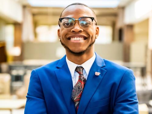 Student Ambassador Da'Jon Sooudemire | Tulane University School of Public Health and Tropical Medicine Student Ambassador Da'Jon Sooudemire headshot