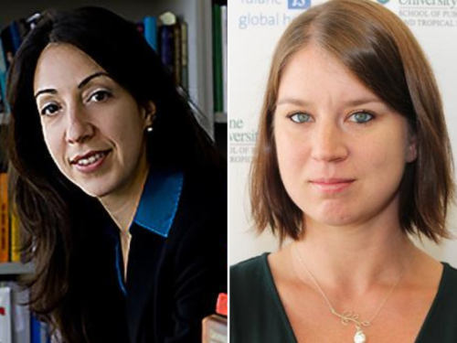 Dr. Katherine Andrinopoulos and Dr. Janna Wisniewski