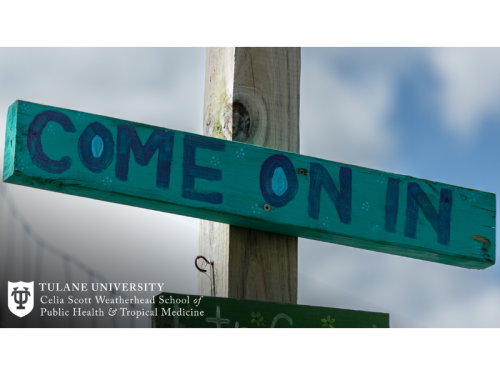 Come On In sign
