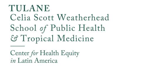 Collaborative Group for Health Equity in Latin America | Celia Scott Weatherhead School of Public Health and Tropical Medicine CHELA logo