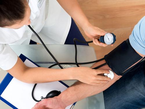 What is Public Health? | Celia Scott Weatherhead School of Public Health and Tropical Medicine close up of blood pressure monitoring with cuff and stethoscope