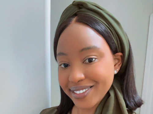 Diene Kaba posing for a headshot