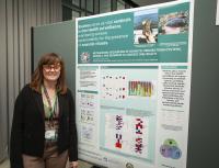 Delta Omega Honorary Society | School of Public Health and Tropical Medicine Katie Vigil with her winning poster
