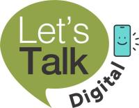 Highly Vulnerable Children's Research Center | Celia Scott Weatherhead School of Public Health and Tropical Medicine Speech bubble with Let's talk digital