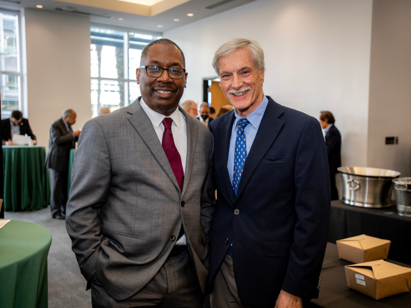 Dean Thomas LaVeist and Dr. Michael Klag