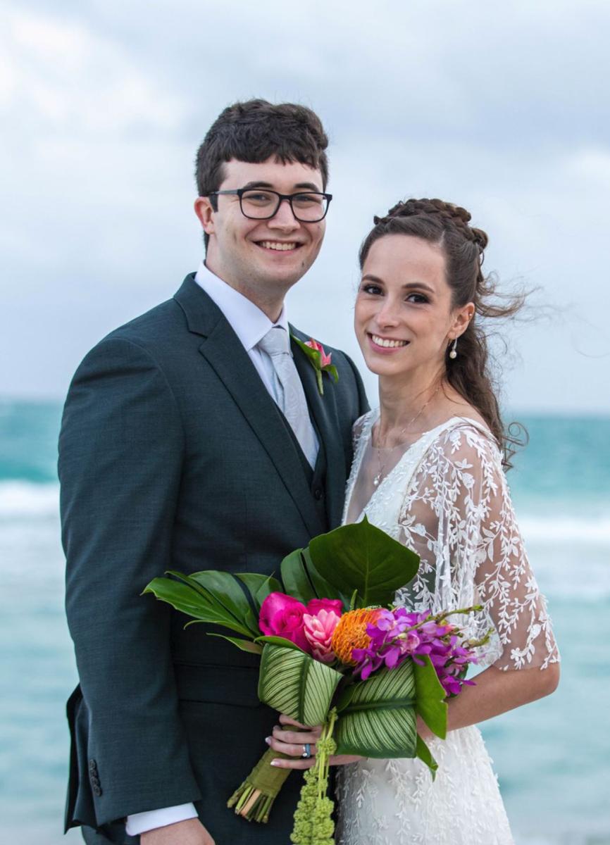 Thomas Morris and Julianna Lewis