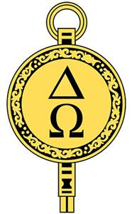 Delta Omega Honorary Society | Tulane University School of Public Health and Tropical Medicine decorative image, ensignia for Delta Omega Honorary Society