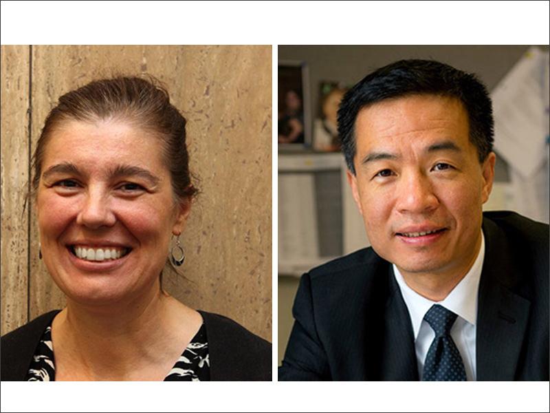  Perinatal epidemiologist Emily Harville (left) and Endowed Regents Professor Lizheng Shi are part of two teams of investigators given 2018 CORNET awards for research fighting health disparities in the Mississippi Delta.