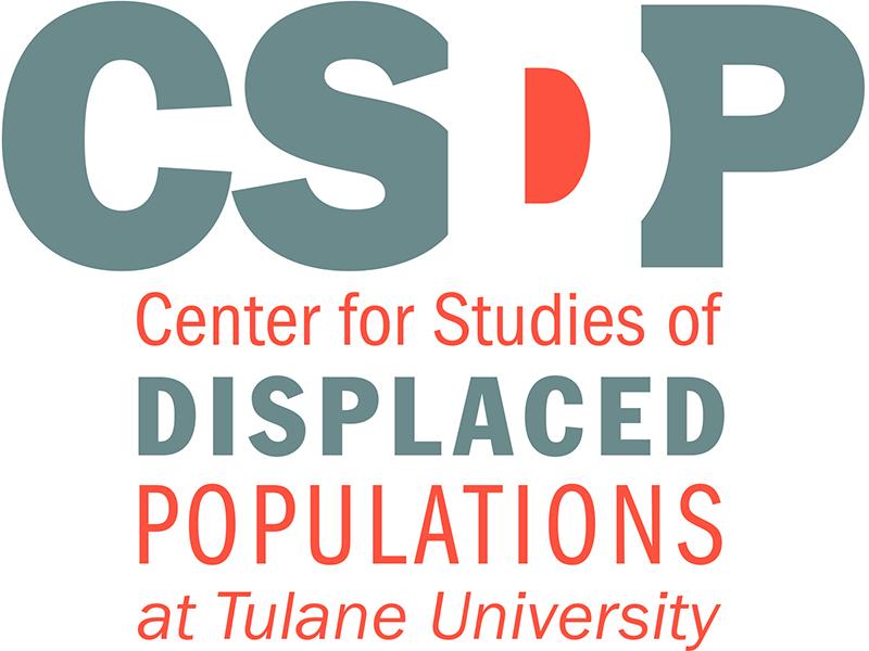 Center for Studies of Displaced Populations Logo - altered to fit