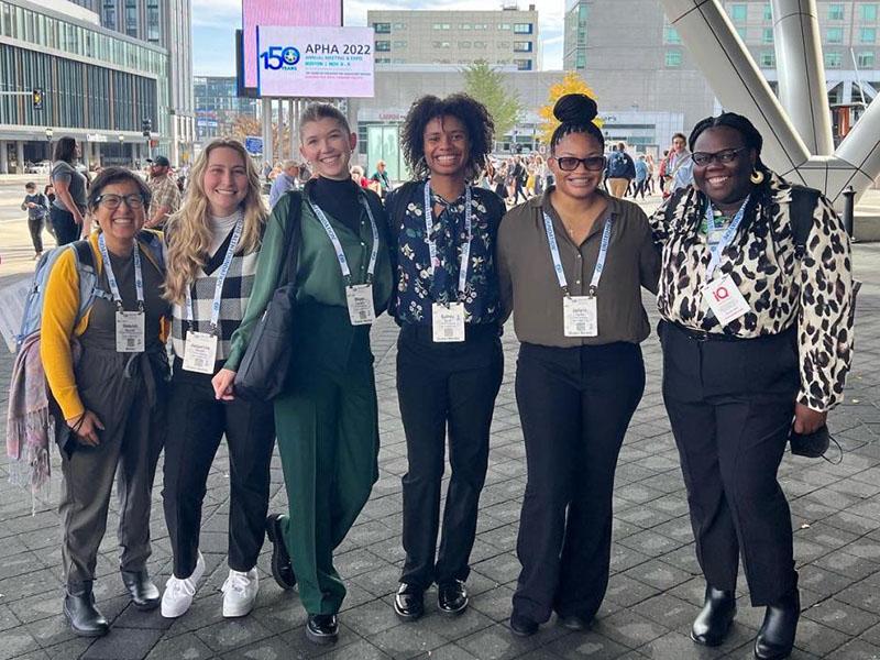 Center for Excellence in Maternal Child Health | School of Public Health and Tropical Medicine First year scholars at APHA