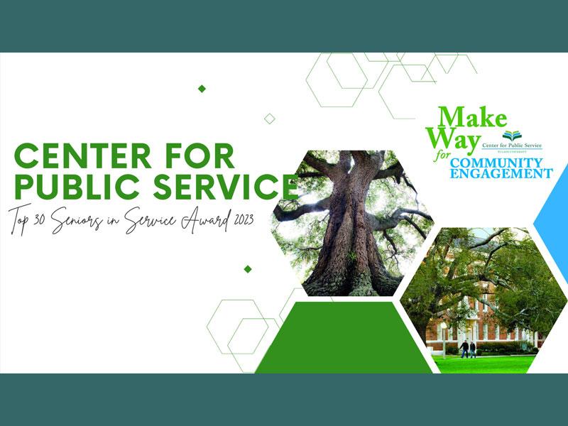 Center for Public Service awards