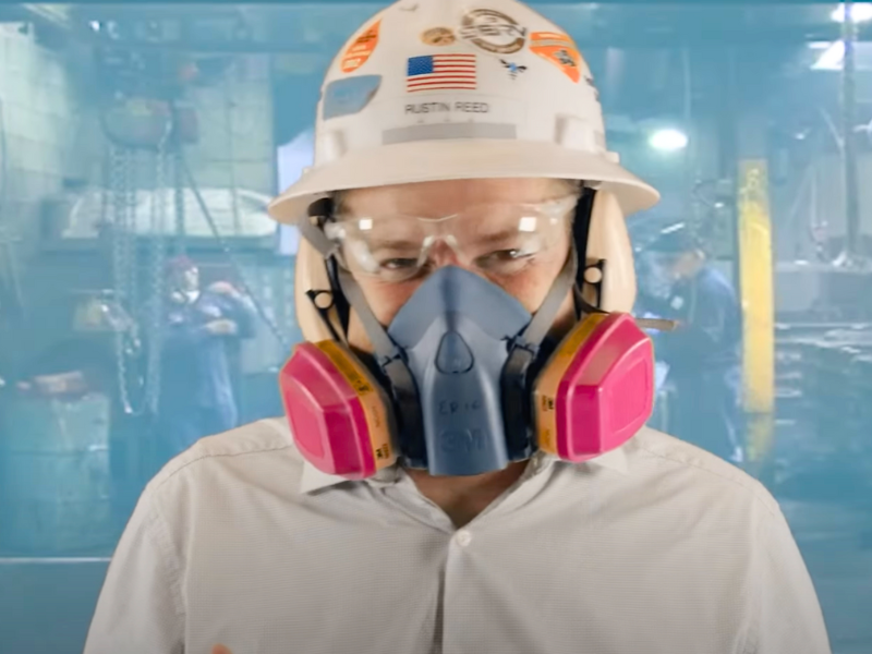 What is industrial hygiene? Rustin Reed explains ... in a ton of safety equipment