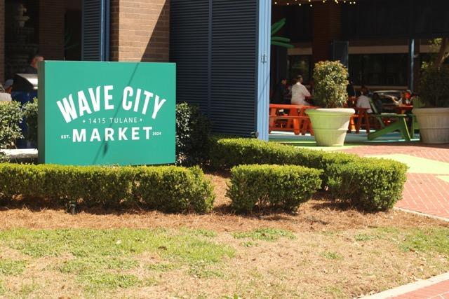 Wave City Market sign