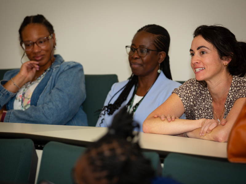 WSPH hosted several Black Maternal Health Week events this week. (Photo by Derek Bridges)