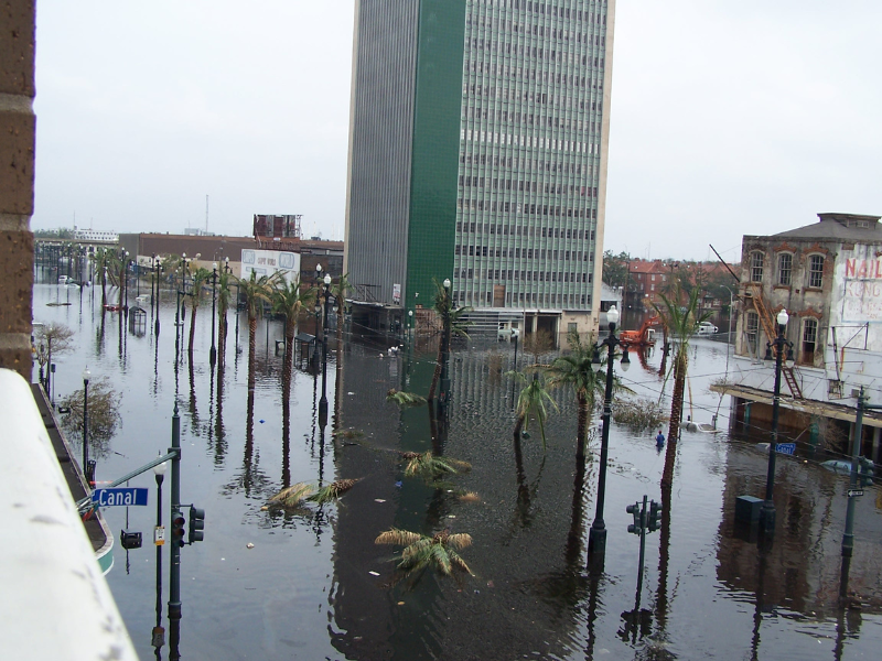 Canal Street flooding