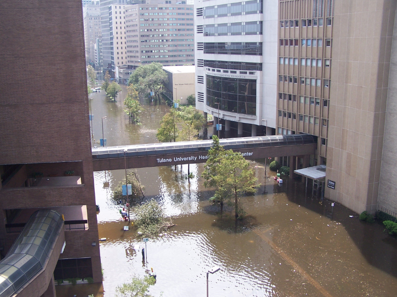 Tulane Ave. flooding