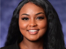 Diamond Cunningham, MPH, headshot, smiling