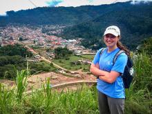 Olivia Evans used previous volunteer experiences in the Dominican Republic as a springboard to a research project. She is a Dean Jean Danielson scholar for 2018, using the scholarship to support her travel and fieldwork in the country this summer. (Photog