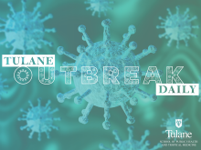Tulane Outbreak Daily Banner
