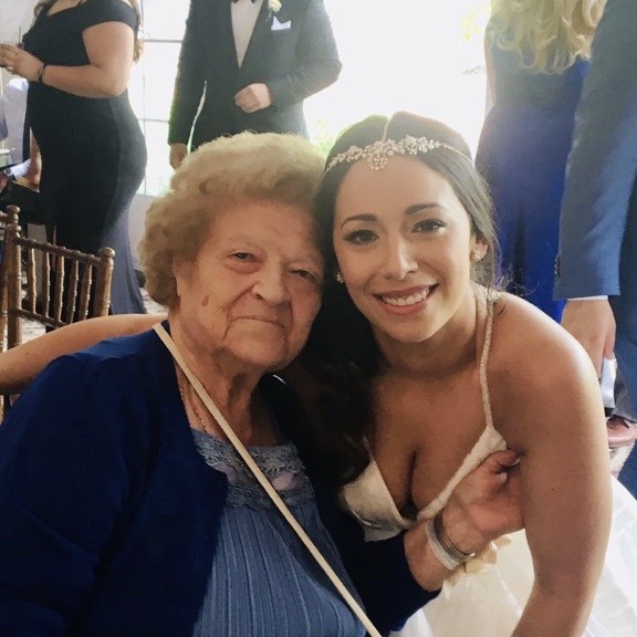 Joanne Casarella with Grandmother